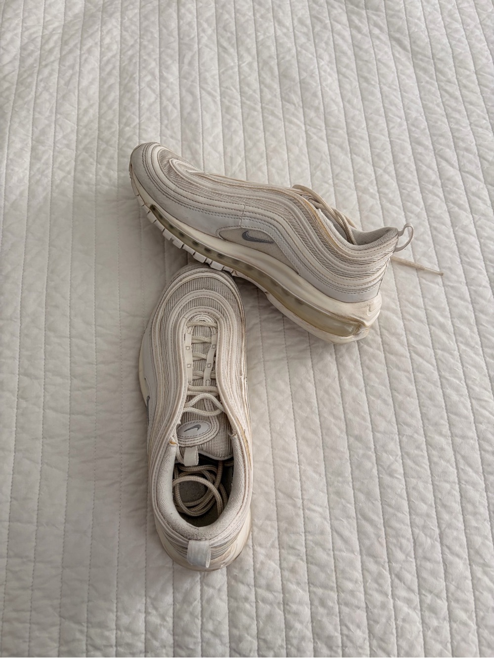 Nike Air Max 97 in Off-White and Light Beige